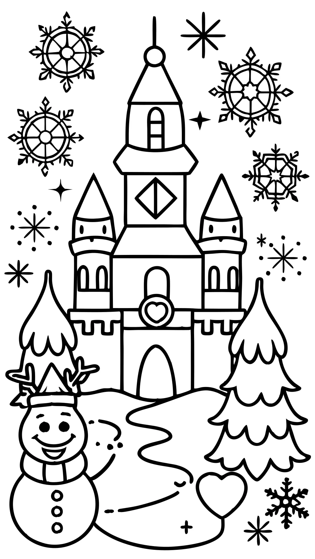 frozen coloring pages printable